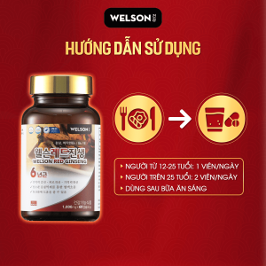 Cách sử dụng welson red ginseng