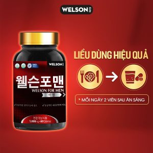 liều dùng của welson for men