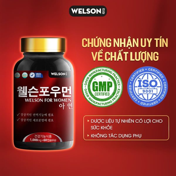 viên uống tăng cường sinh lý nữ welson for women 4