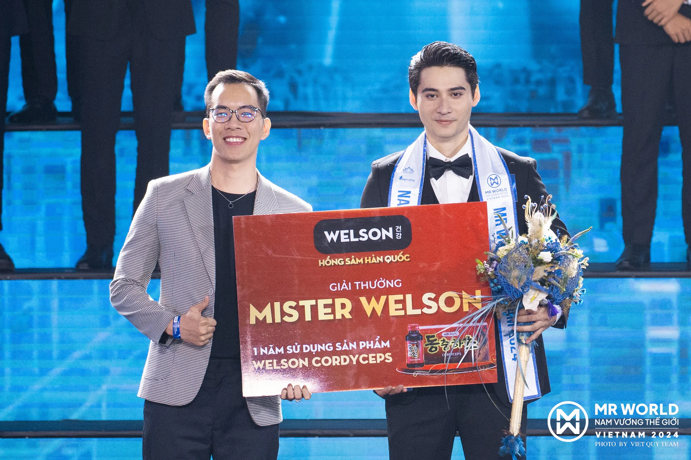 Trao Giải thưởng Mister Welson cho Tân Nam vương