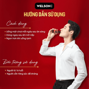 hướng dẫn sử dụng welson cordyceps gold