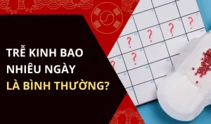 Trễ kinh bao nhiêu ngày là bình thường