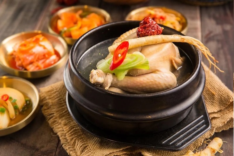 Sử dụng nhân sâm trong món ăn
