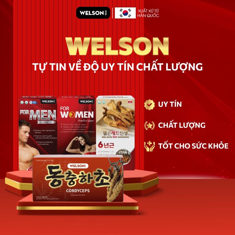 Vì Sao Nên Chọn Tinh Chất Đông Trùng Hạ Thảo Welson?