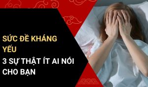 Sức đề kháng yếu