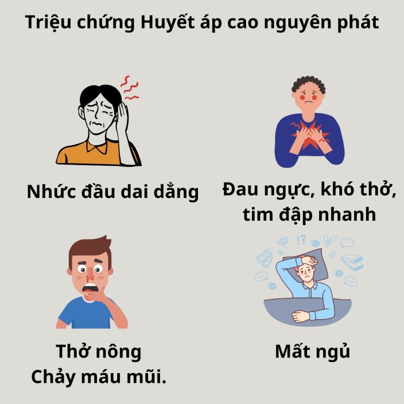 Dấu hiệu bệnh cao huyết áp