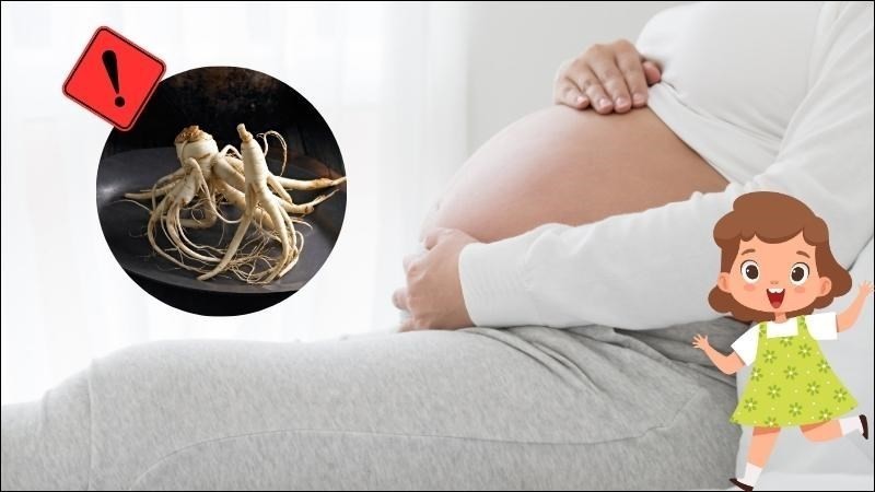 Phụ nữ mang thai và trẻ em dưới 12 tuổi – Nhóm cần tránh tuyệt đối nhân sâm
