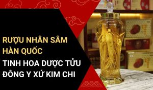 rượu nhân sâm hàn quốc