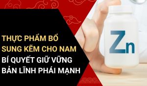 thực phẩm bổ sung kẽm cho nam giới
