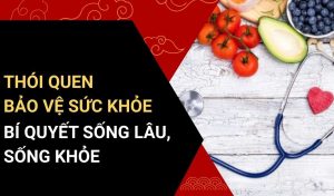 thói quen bảo vệ sức khỏe