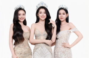 Top 3 Miss World Vietnam 2025 tin dùng mặt nạ Welson 9 Peptides Hàn Quốc